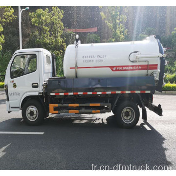 Camion d&#39;aspiration des eaux usées de 6 tonnes